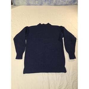 Davison’s of Bermuda 100% Wool Sweater Men’s XL Blue Vintage Knit